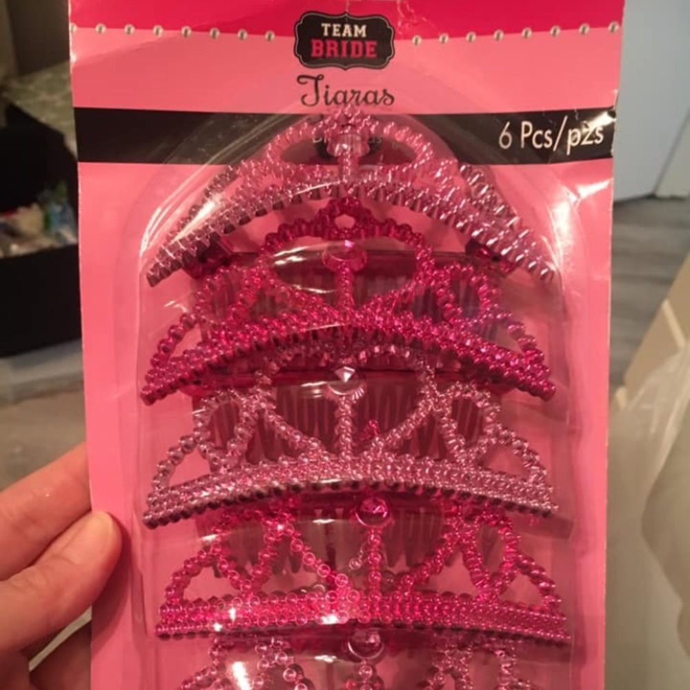 6 team bride tiaras